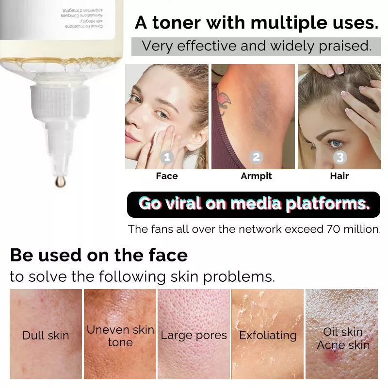 Glycolic Acid 7% Exfoliating Toner 240ml (previously Toning Solution) - The Ordinary Glycolic Acid 7% Exfoliating Toner 240ml (previously Toning Solution) - The Ordinary
