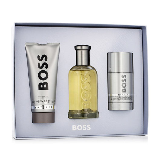 Womens Perfume Set Hugo Boss Bottled No 6 EDT 3 Pieces