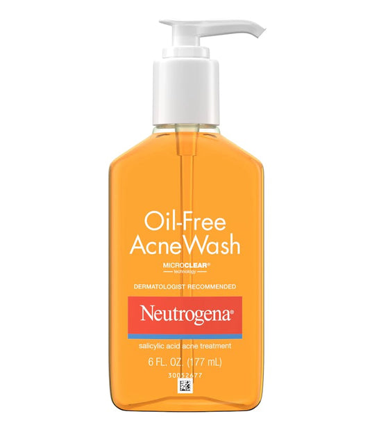 Oil-Free Acne Wash With Salicylic Acid - 6 oz