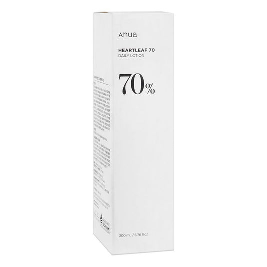 Anua Heartleaf Daily Lotion, Face Moisturizer With Hyaluronic Acid, For Sensitive Skin, 200ml - ANUA