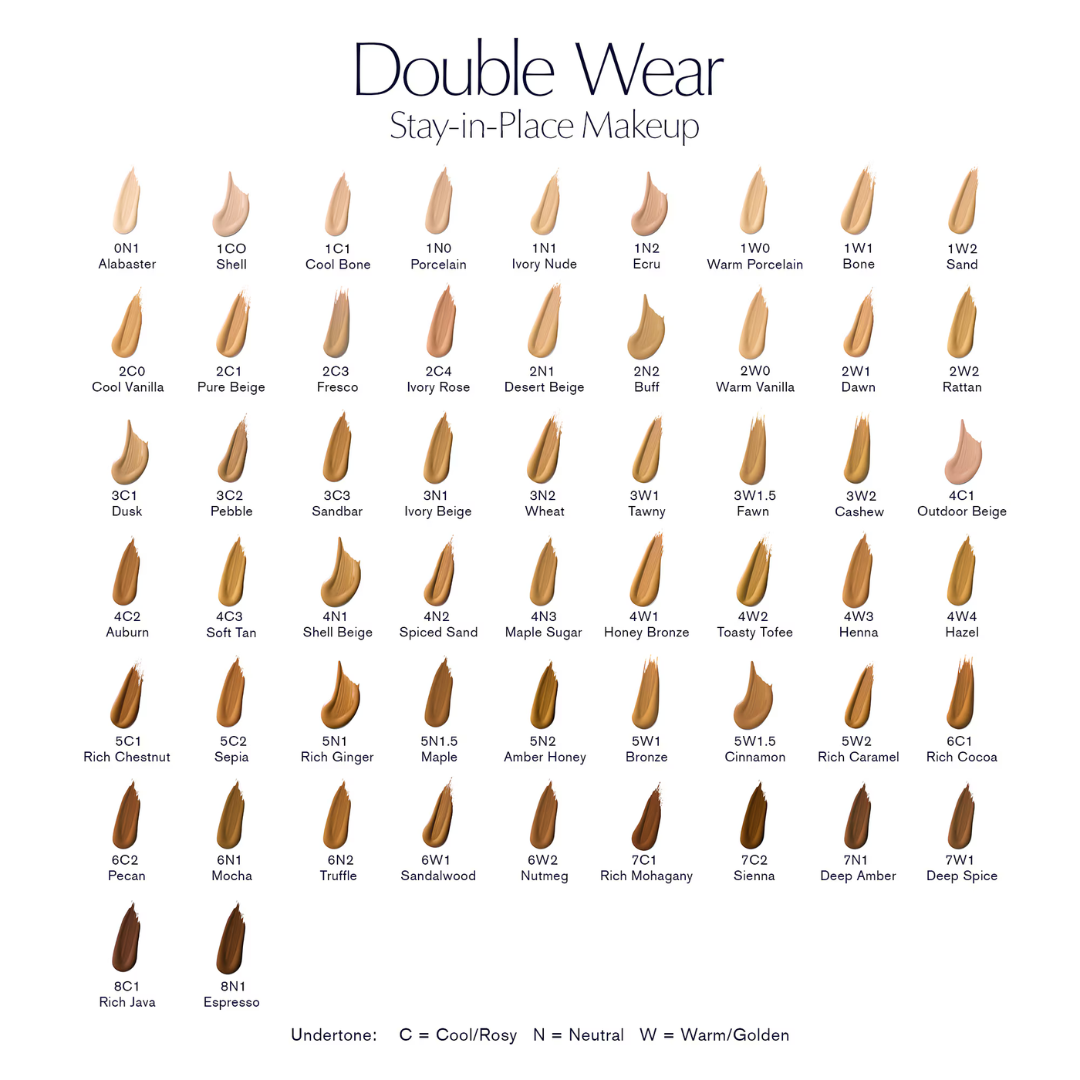 Double Wear Stay-in-Place Foundation - Estee Lauder