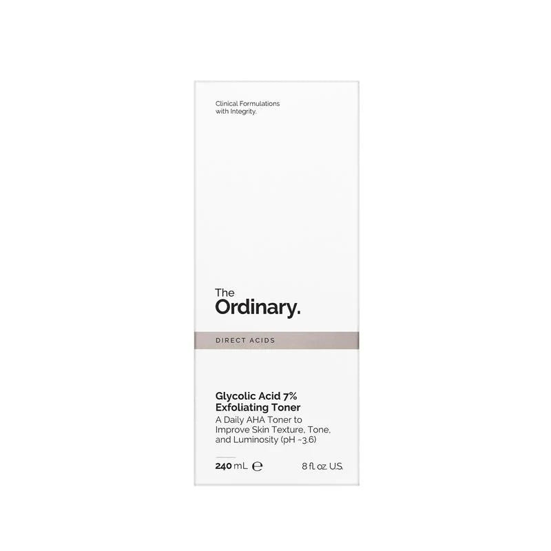 Glycolic Acid 7% Exfoliating Toner 240ml - The Ordinary