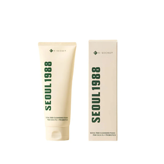 KSECRET - SEOUL 1988 Cleansing Foam : Pine Cica 1% + Probiotics