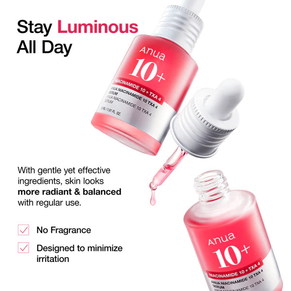 ANUA Niacinamide 10 + TXA 4 Serum - ANUA