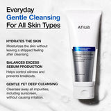 8 Hyaluronic Acid Hydrating Gentle Foaming Cleanser - ANUA