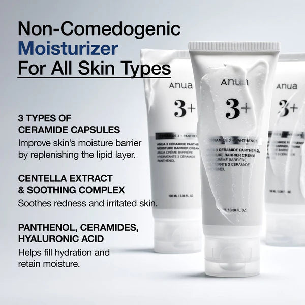 3 Ceramide Panthenol Moisture Barrier Cream - ANUA