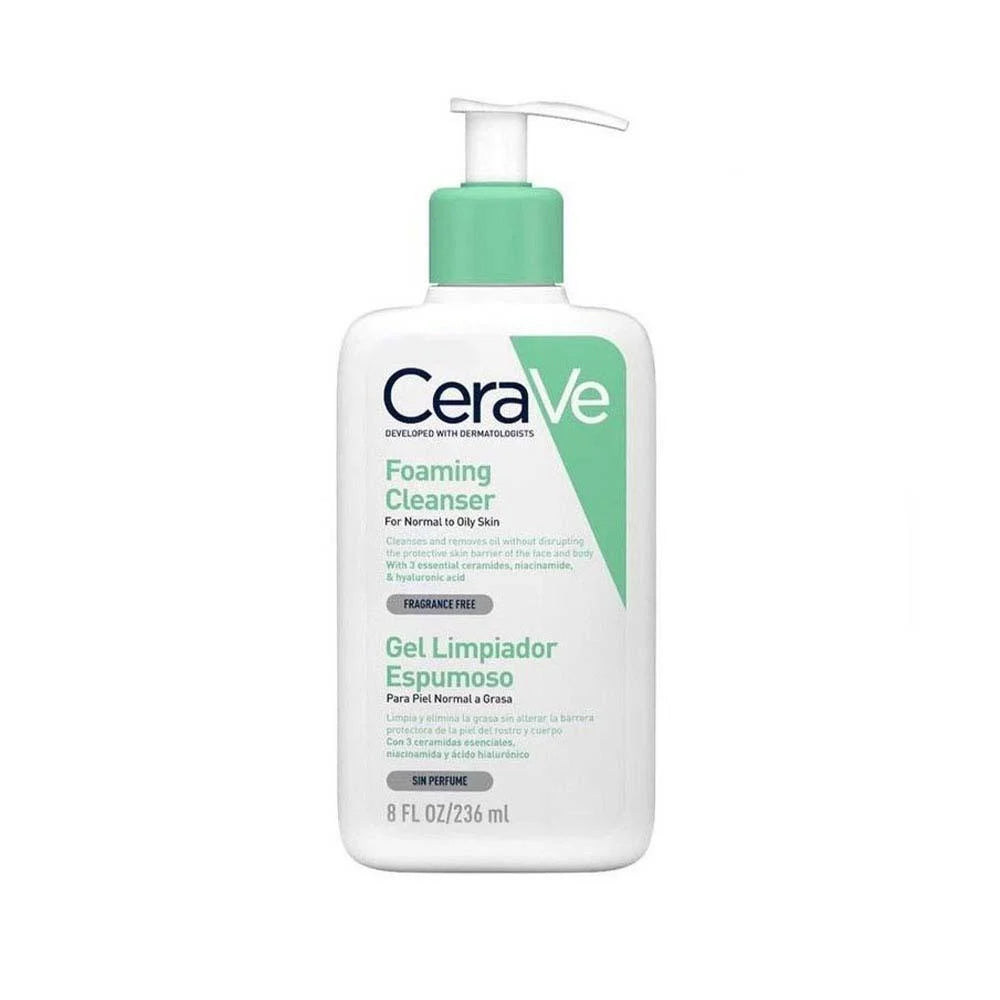 CeraVe Foaming Cleanser for Normal to Oily Skin - 236 ml