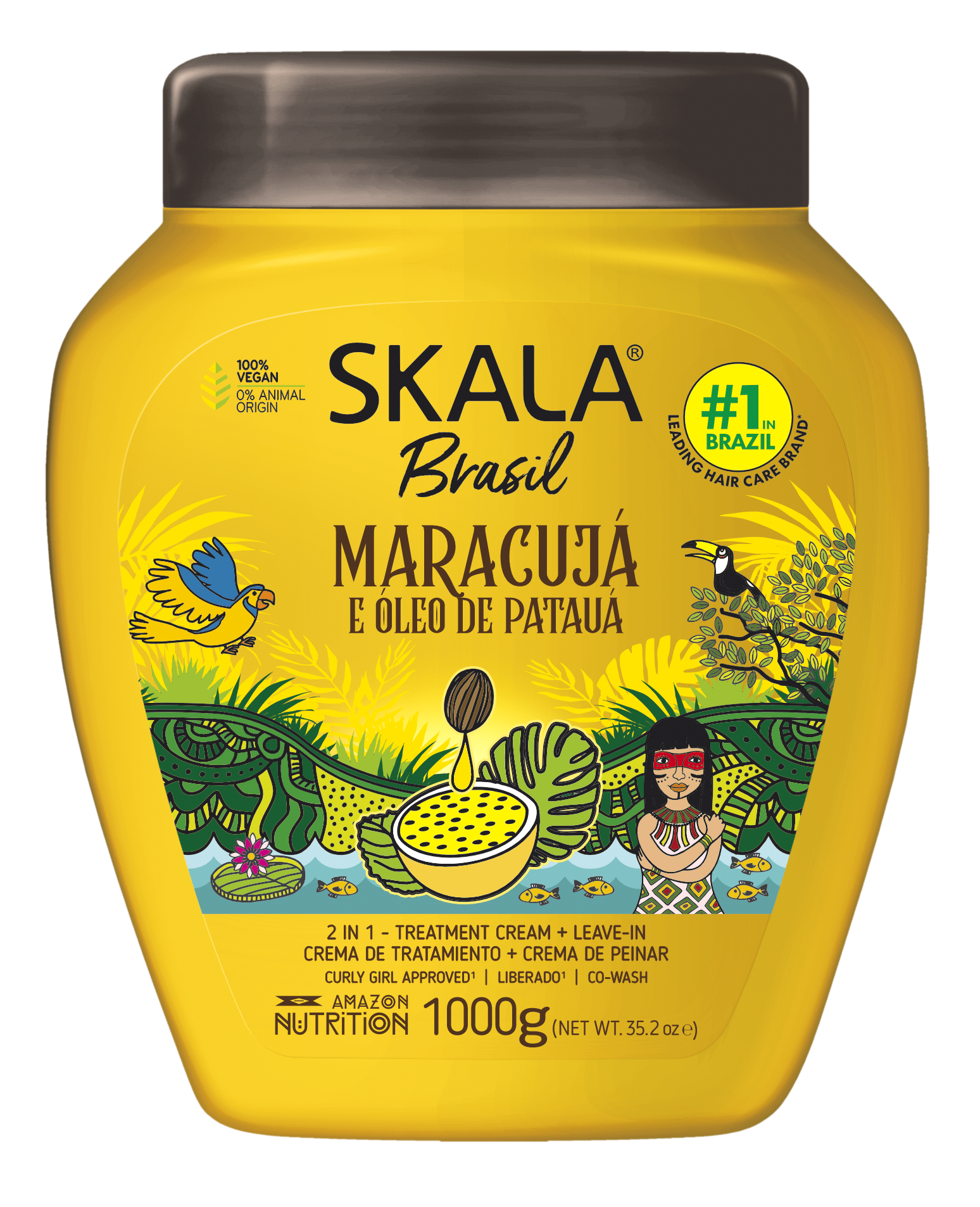 Hair Treatment Cream Maracujá e Óleo de Patauá