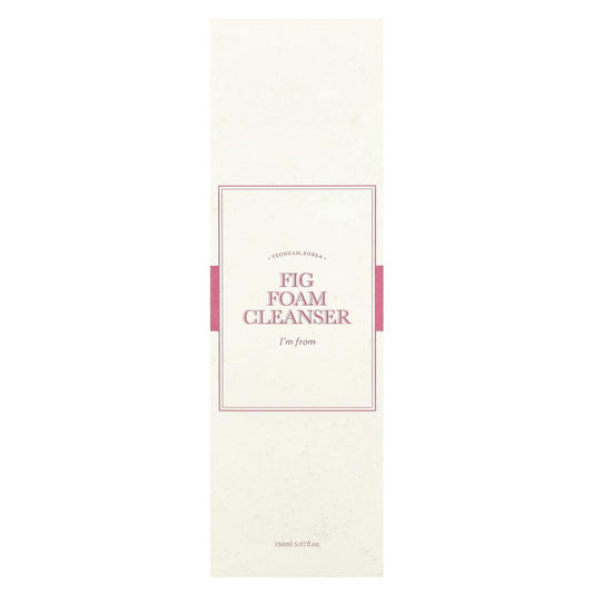 I'M FROM Fig Foam Cleanser, 5.07 Fl Oz (150 Ml)